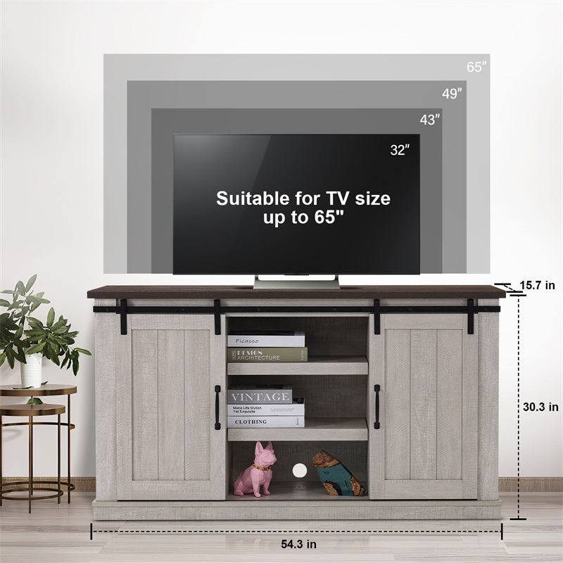 Vintage Living Room Wooden TV Cabinet for Home