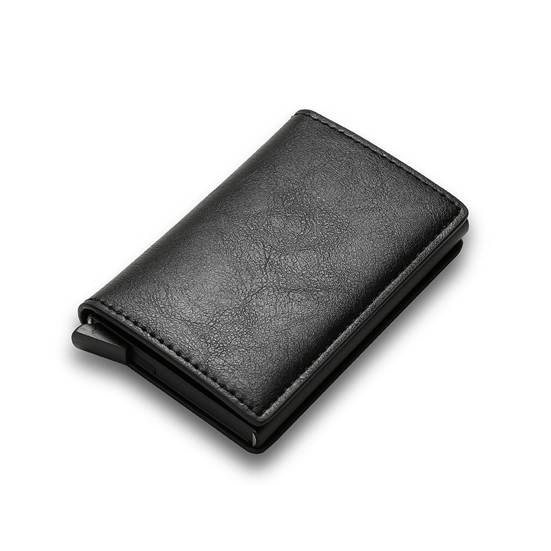 RFID Blocking Carbon Fiber Men & Women's Wallet |Aluminum Alloy