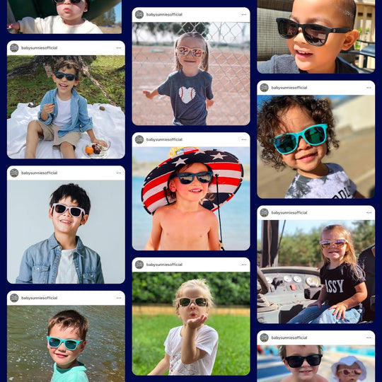 Polarized Toddler Sunglasses Boys & Girls - Unbreakable Kids Sunglasses - UV Protection - Sunglasses for Kids