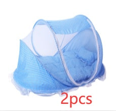 Foldable Baby Bed Net With Pillow Net 2pieces Set - Sassy Satin