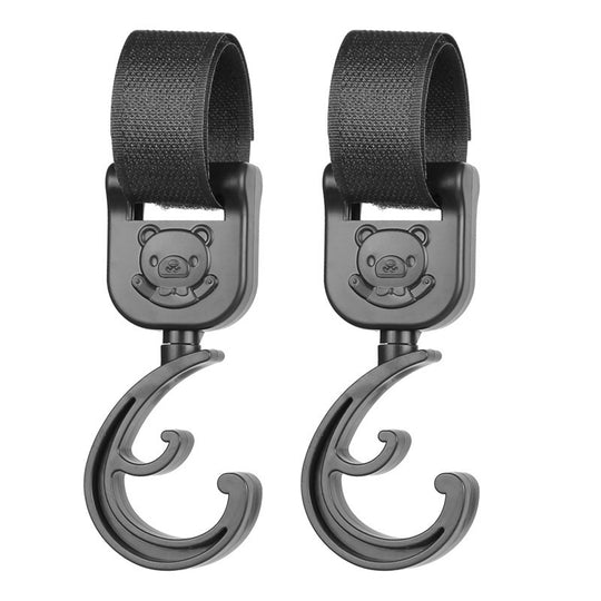 2pcs Baby Stroller Hooks Hiking Buckle