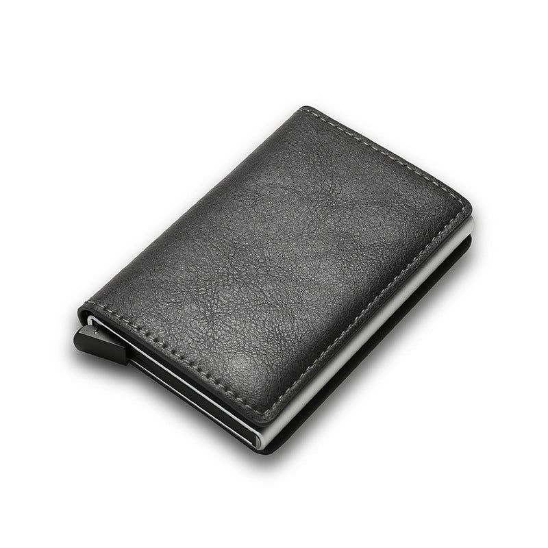 RFID Blocking Carbon Fiber Men & Women's Wallet |Aluminum Alloy