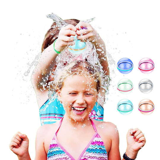 Water Injection Reusable Water Balloon Fight Water Fight Automatic Sealing Water Bomb Children's Toy