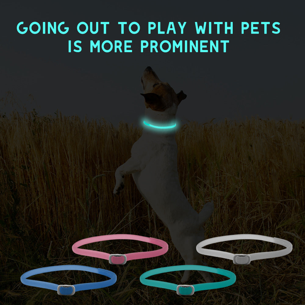 Glow-in-the-dark Pet Collar