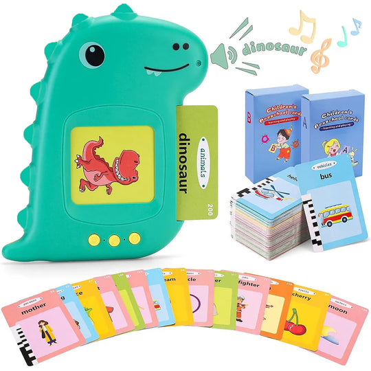 Kids Toddler Talking Flash Cards with 224 Sight Words Autism Sensory Toys Learning Educational Toys