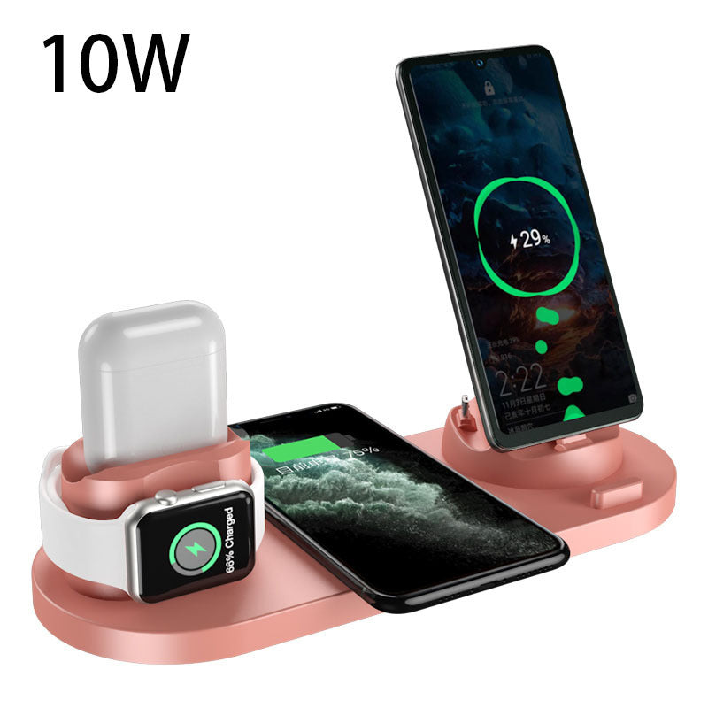 6 in 1 Charging Dock Station - Wireless Charging Station | Sassy Satin