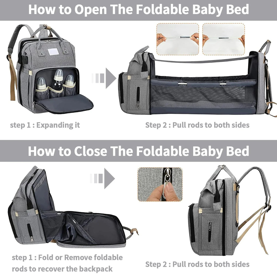 Stroller Diaper Bag - Baby Diaper Bag | Sassy Satin