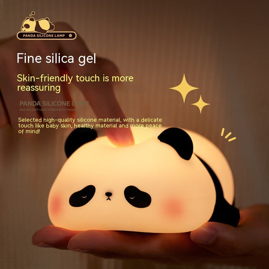 Panda Night Light Rechargeable Lamp Cartoon Panda